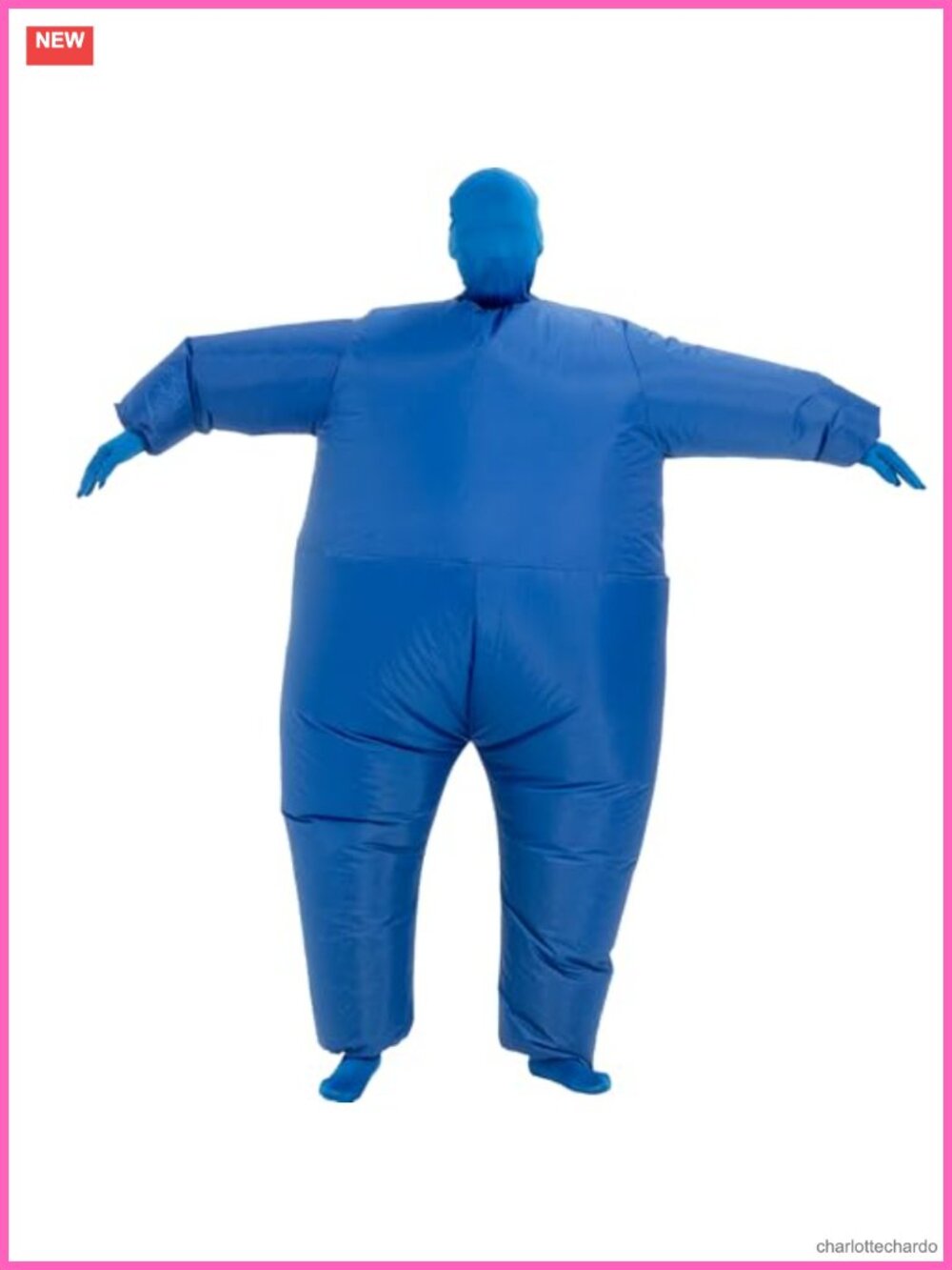 Adult Inflatable Full Body Costume Blow Up Suit with Air Pump Halloween